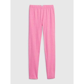 GAP 384973-04 Dětské legíny s třpytkami Růžová