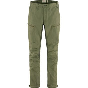 FJÄLLRÄVEN Abisko Lite Trekking Trs M Reg Green-Laurel Green