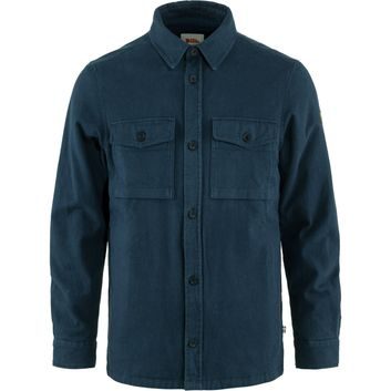 FJÄLLRÄVEN Övik Lite Padded Shirt M Dark Navy-Dark Navy