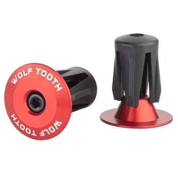 WOLF TOOTH BARPLUG aluminium/červená