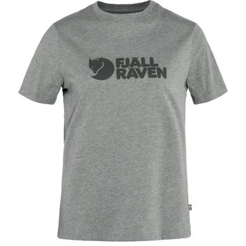 FJÄLLRÄVEN Fjällräven Logo Tee W Grey-Melange