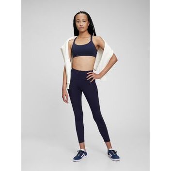 GAP Legíny GapFit 7/8 high rise Tmavě modrá