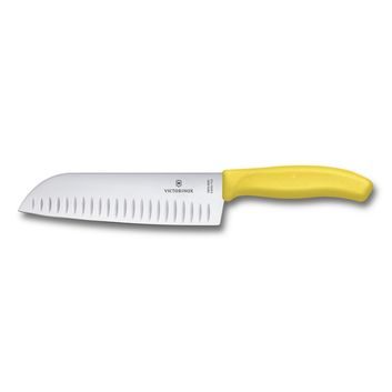 VICTORINOX 6.8526.17L8B SANTOKU,17cm,žlutý,bli