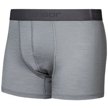 SENSOR MERINO ACTIVE pánské trenky sv.šedá