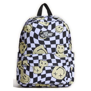 VANS Old Skool Grom Backpack 18 CHECKERBOARD White/Black