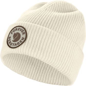FJÄLLRÄVEN Bergtagen Forever Wool Beanie Chalk White