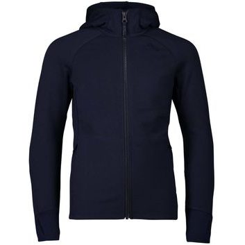 POC Merino Zip Hood Jr Turmaline Navy