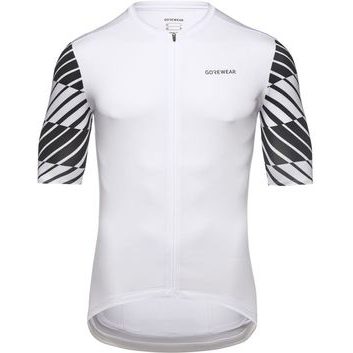 GORE SWIFTRIDE Optical Jersey Mens white/black