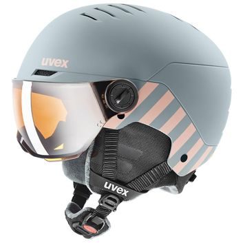 UVEX ROCKET JR VISOR RHINO-BLUSH MAT