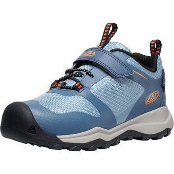 KEEN WANDURO LOW WP CHILDREN, vintage indigo/scarlet ibis