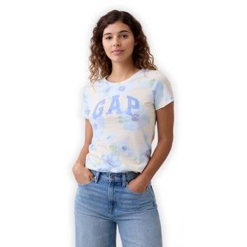 GAP 887565-00 Tričko s logem Modrá
