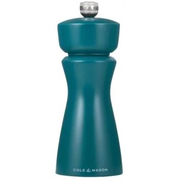 COLE&MASON Kenton 150mm Modrý mlýnek na sůl i pepř Sea Salt