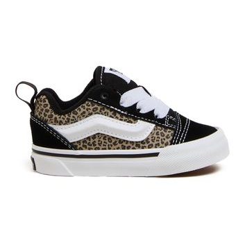 VANS Knu Skool Elastic Lace BLACK/LEOPARD