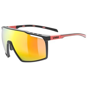 UVEX MTN PERFORM BLACK-RED M/MIR.RED