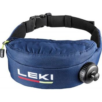 LEKI Drinkbelt Thermo Compact , dark denim-poppy red-dawn blue