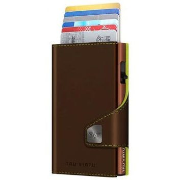 TRU VIRTU Wallet Click & Slide - vegan Bio Apple čokoláda / jablko