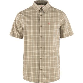 FJÄLLRÄVEN Övik Lite Shirt SS M Fossil-Chalk Rose