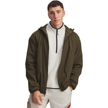 UNDER ARMOUR UA Unstoppable Txt Woven Jkt-GRN