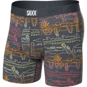 SAXX ULTRA SSOFT BB FLY, Summer Roadtrip-Ebony