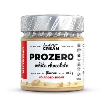NUTREND Denuts Cream, 250 g prozero s bílou čokoládou