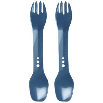 LIFEVENTURE Ellipse Spork; navy blue