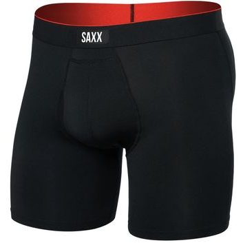 SAXX MULTI-SPORT MESH BOXER BRIEF FLY black