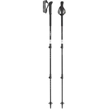 LEKI Skytera Lite 90-125 cm, black-white-neonorange