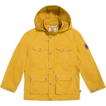 FJÄLLRÄVEN Kids Greenland Jacket Mustard Yellow