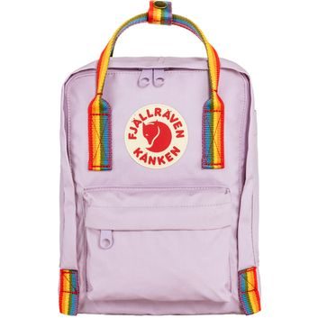 FJÄLLRÄVEN Kånken Rainbow Mini 7 Pastel Lavender-Rainbow