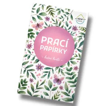 ECOHAUS Prací papírky EcoHaus 5 praní luční kvítí