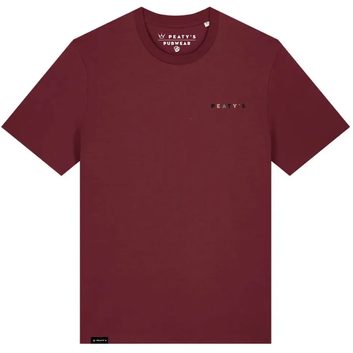 PEATYS PUBWEAR STACKED BURGUNDY