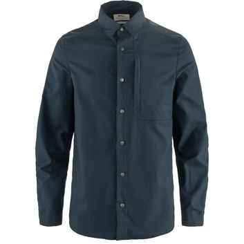 FJÄLLRÄVEN Keb Trekking Shirt LS M Dark Navy-Dark Navy