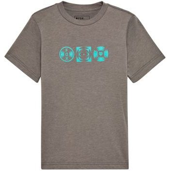 FOX Yth Vision Ss Tee Heather Graphite