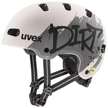 UVEX KID 4 STYLE MIPS DIRT WARM GREY MATT 2026