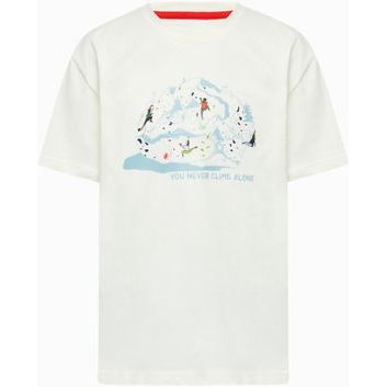 MAMMUT Base T-Shirt Climbing Kids white