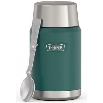 THERMOS Termoska na jídlo se skládácí lžící a šálkem 710 ml - smrkově zelená