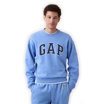 GAP 898181-02 Mikina s logem Unisex Modrá