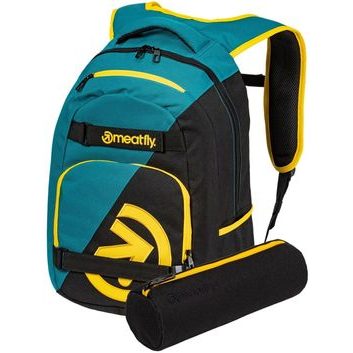 MEATFLY Exile 24, Black/Snake Green