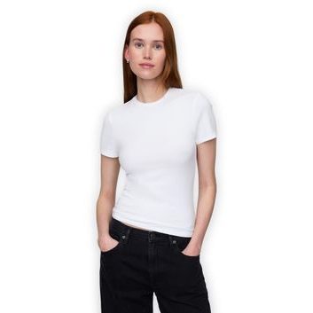 GAP 544347-16 Tričko s krátkým rukávem Bílá