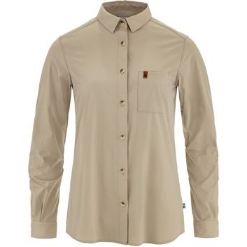 FJÄLLRÄVEN Övik Lite Shirt LS W Fossil