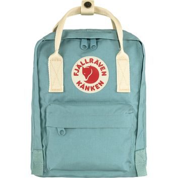FJÄLLRÄVEN Kånken Mini Sky Blue-Light Oak