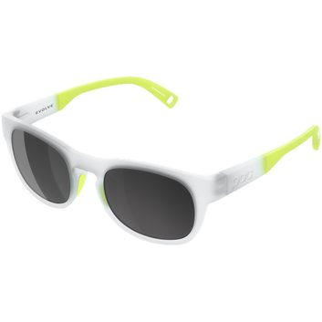 POC Evolve, Uranium Black Trans/Fluo Limegreen/Clarity POCito/Sunny Grey