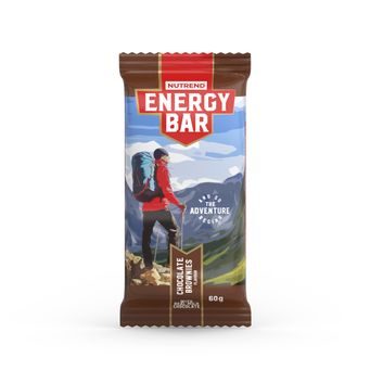 NUTREND Energy Bar, tyčinka, 60 g čokoládové brownies