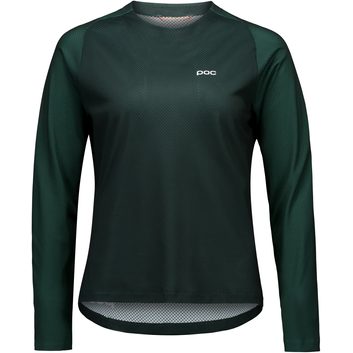 POC W's Motion Air L/S Jersey Pargasite Green