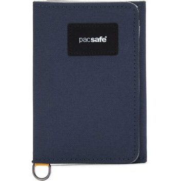 PACSAFE RFIDSAFE TRIFOLD WALLET coastal blue