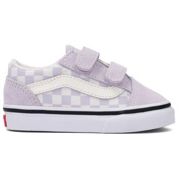 VANS Old Skool V COLOR THEORY CHECKERBOARD Lilac Mist