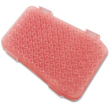 YATE YATE Masážní žínka do sauny růžová tmavá