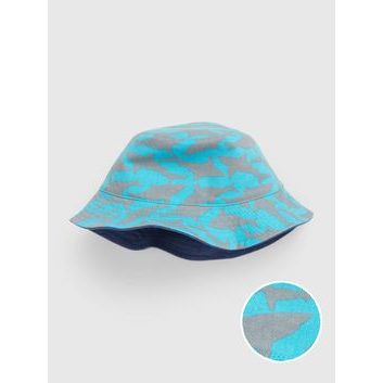 GAP 543161-00 Dětský oboustranný klobouk Modrá