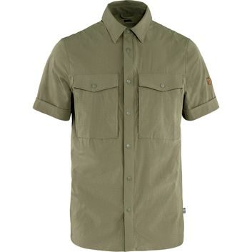 FJÄLLRÄVEN Abisko Trekking Shirt SS M Light Olive