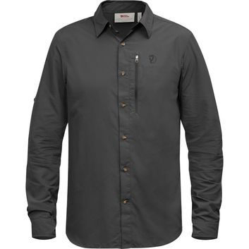FJÄLLRÄVEN Abisko Hike Shirt LS M Dark Grey